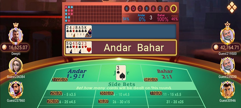 Andar bahar: Trò chơi bài thú vị và cách chơi đơn giản