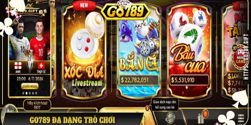 Nhà cái Go789 – Sân chơi cá cược đổi thưởng số 1 hiện nay