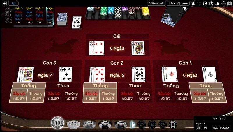 Ngầu hầm - Game bài đấu trí hấp dẫn chiến thuật chơi thắng lớn