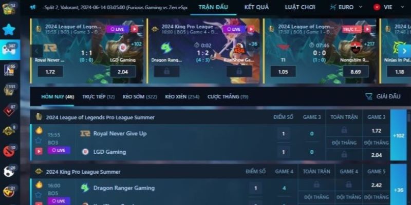 TF Esports - Nơi hội tụ của những game thủ hàng đầu thế giới